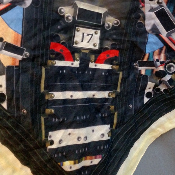 Givenchy Ricardo Tisci Tribal Robot Scarf, SS 2014 - Picture 6 of 8